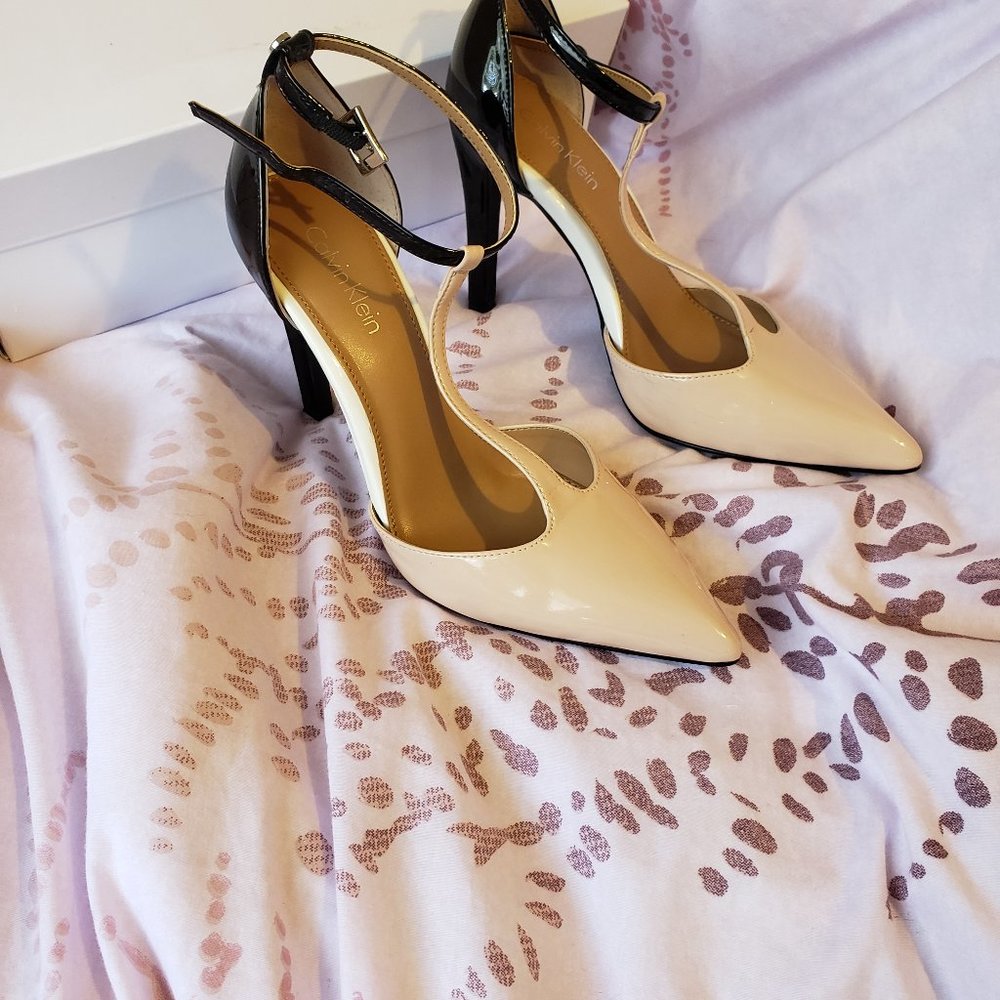 Calvin Klein Patent Leather Heels